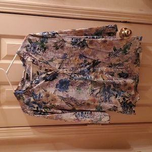 My dear, sweet Mama's estate closet. Blouses, pants, sweaters, shoes and purses